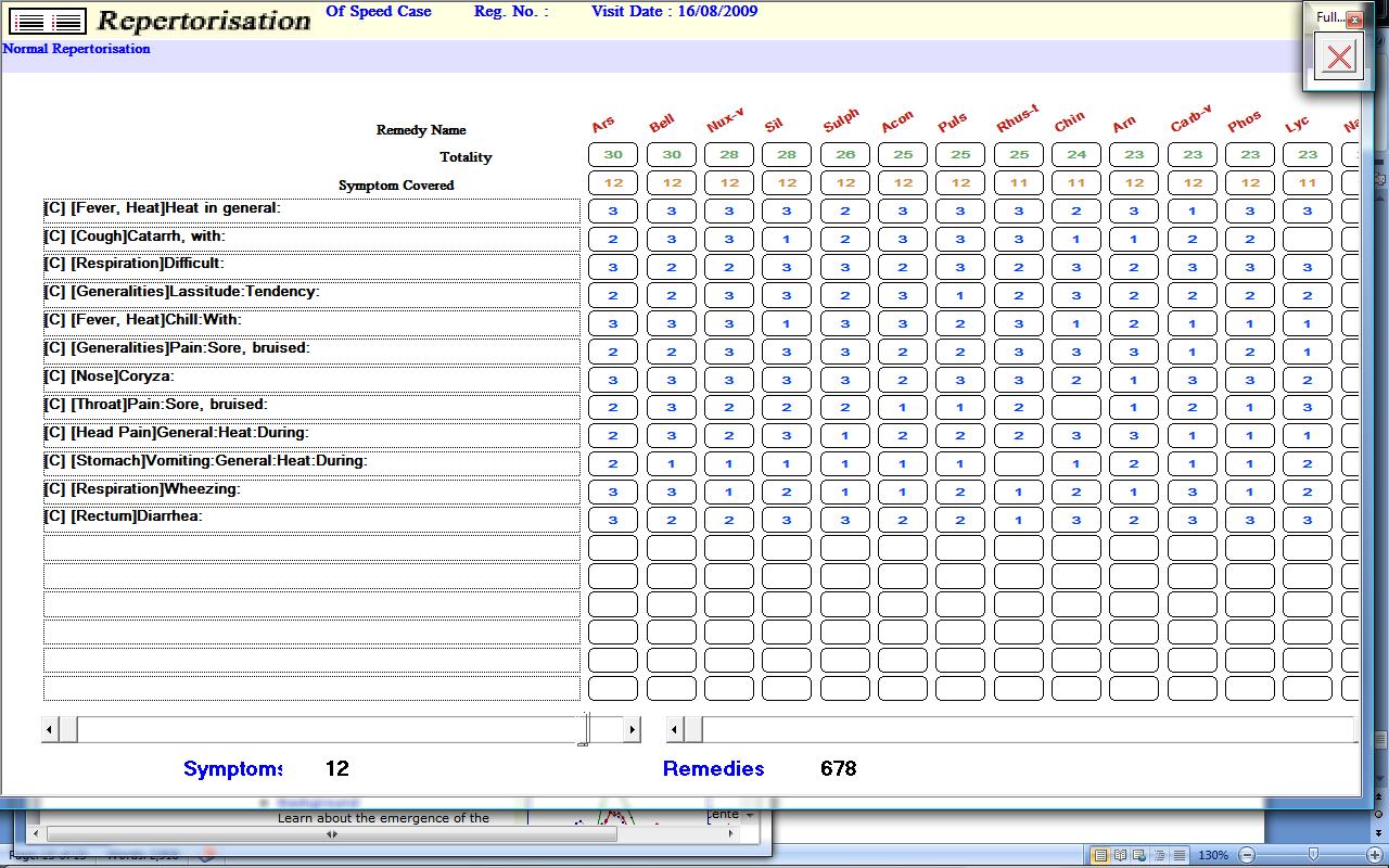 How homeopaths find and confirm a remedy